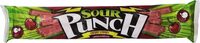 Sour punch strawberry sour straws tray