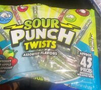 Sour punch twists