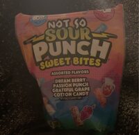 Not so sour punch sweet bites