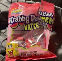 Watermelon Flavored Krabby Patties Gummy Candy, Watermelon