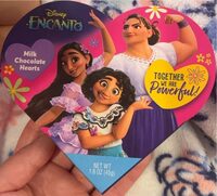 Disney encanto milk chocolate hearts