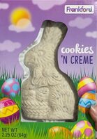 Cookies ‘N crème chocolate bunny