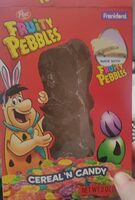 Fruity pebbles cereal and candy