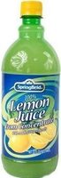 100% Juice Lemon Juice