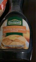 Butter flavored syrup
