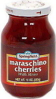 Maraschino Cherries With Stems