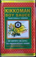 Traditionally brewed soy sauce