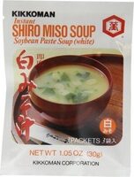 Instant shiro miso soup