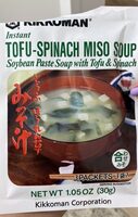 Tofu-Spinach Miso Soup
