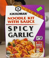 Noodle kit with sauce spicy garlic