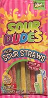 Sour Dudes Filled Sour Straws