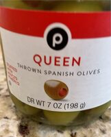 Queen Thrown Spanish Olives