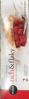 Rich and flaky rolled pie crust