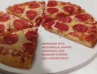 Pepperoni self rising crust pizza