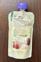 Apple, Banana & Strawberry Yogurt
