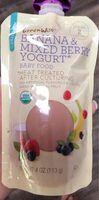 Banana & Mixed Berry Yogurt