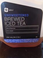 Unsweetened brewed ice tea