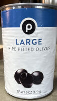 Large Ripe Pitted Olives