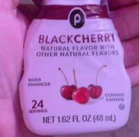 Water Enhancer, Black Cherry