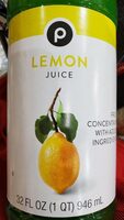 Lemon juice