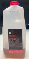 Natural Raspberry Flavored Brewed Iced Tea