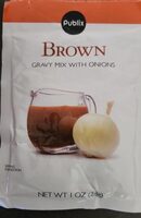 Brown Gravy Mix with Onions