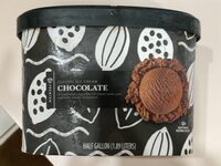 Premium chocolate classic ice cream