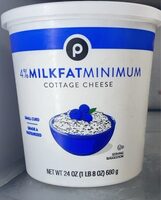 4%MILKFAT Minimum Cottage Cheese
