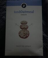 Iced Oatmeal Cookies