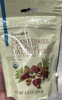 Dried Cranberries & Glazed Walnut Pieces
