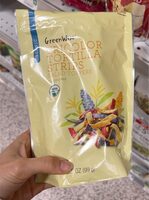 Tricolor tortillas strips