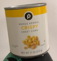 Whole kernel crispy sweet corn