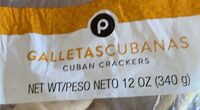 Galletas cubanas cuban crackers