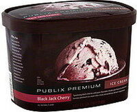 Blackjack cherry premium classic ice cream