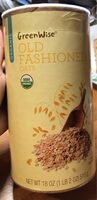 Old Fashioned Oats