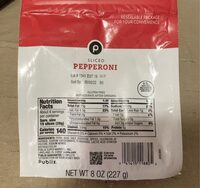 Sliced pepperoni