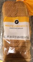 Whitesandwich enriched bread