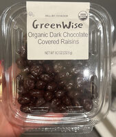 Organic Dark Chocolate Covered Raisins