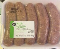 Mild Italian Turkey Sausage