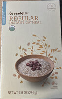 Regular Instant Oatmeal