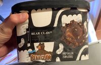 Bear claw classic chocolate ice cream filled