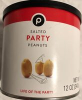 Salted party peanuts
