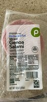 Reduced Fat Sliced Genoa Salami