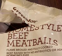 Homestyle Beef Meatballs