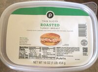 Thin Sliced Roasted Turkey Breast