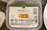 Thin Sliced Smoked Honey Turkey Breast