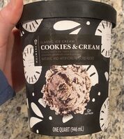 Classic ice cream cookies and cream