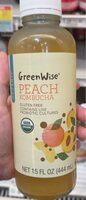 Peach kombucha