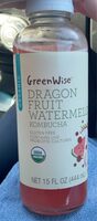 Dragon fruit watermelon kombucha