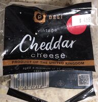 Publix  Deli vintage Cheddar